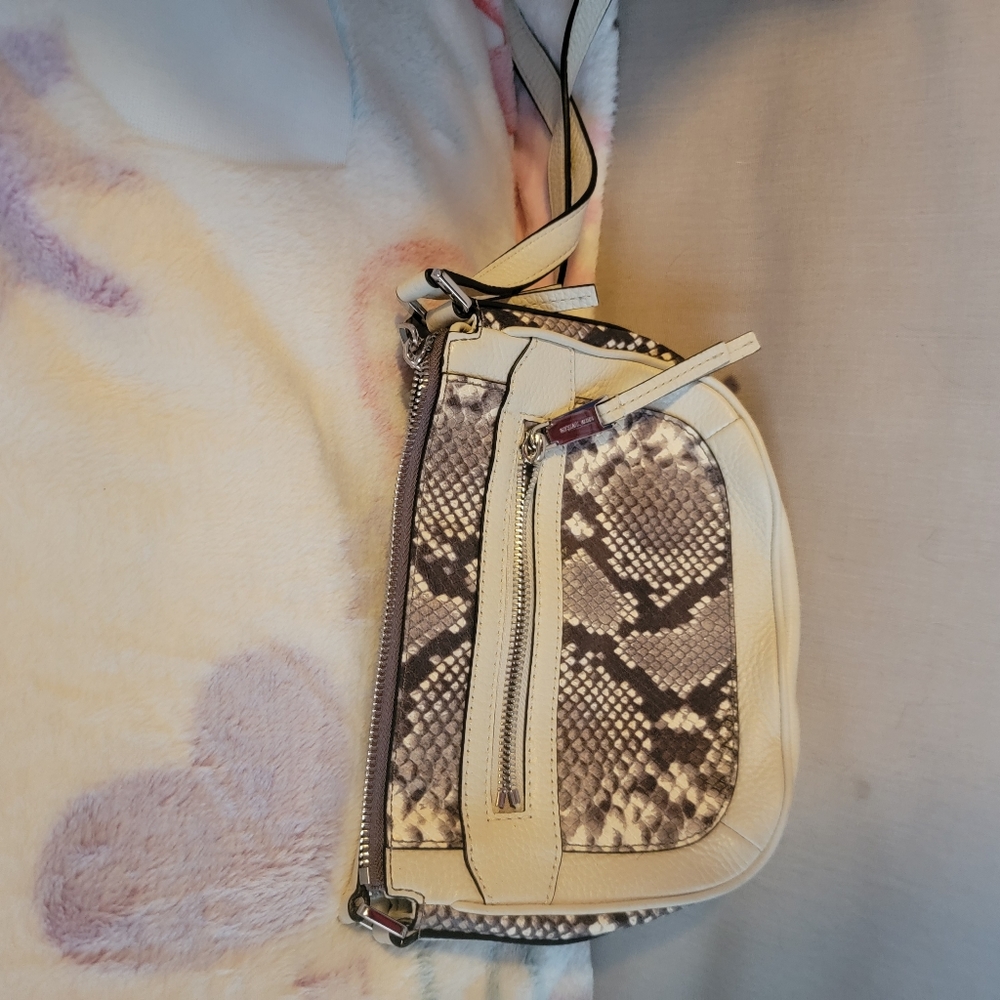 Michael Kors snake skin design purse